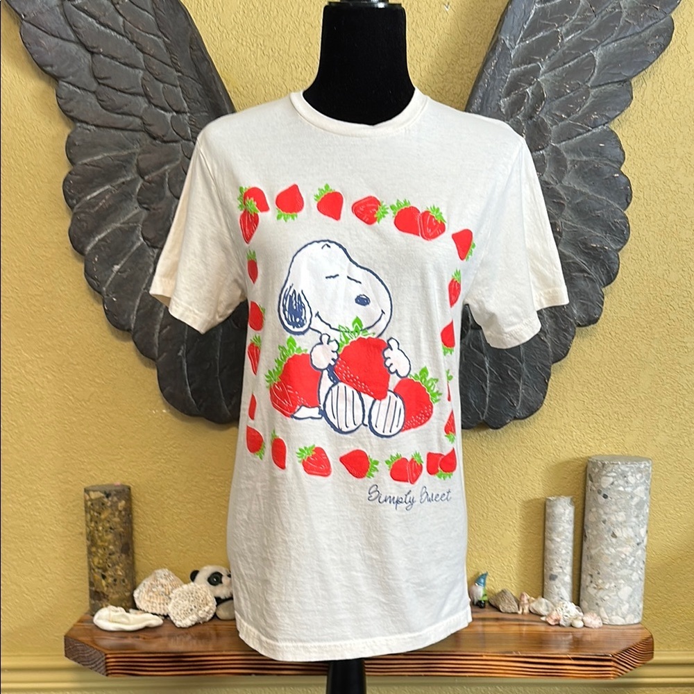 Peanuts Kids White Snoopy T-Shirt